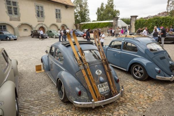 Drei Meetings, zwei Wochenenden, ein Kriterium: Die Besitzer und Liebhaber von luftgekühlten Volkswagen Oldtimern trafen sich Ende August in Château-d’Oex, Murten und Rolle. 